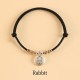 Handmade 999 Silver Year of the Dragon Luck Bracelet