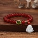 Natural Red Agate Buddha Success Bracelet Natural Red Agate Buddha Success Bracelet