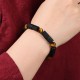Black Tourmaline Tiger Eye Positive Bracelet