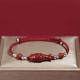 925 Silver Koi Fish Cinnabar Copper Coin Bracelet 925 Silver Koi Fish Cinnabar Copper Coin Bracelet