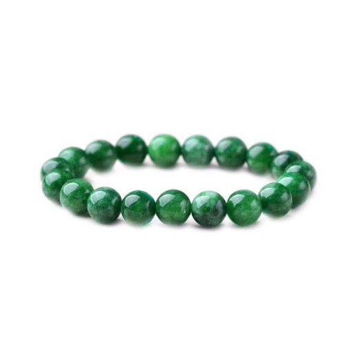Cyan Jade Bead Harmony Bracelet