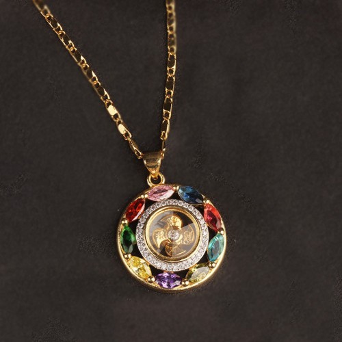 Colorful Zircon Copper Wealth Luck Bracelet Colorful Zircon Copper Wealth Luck Bracelet
