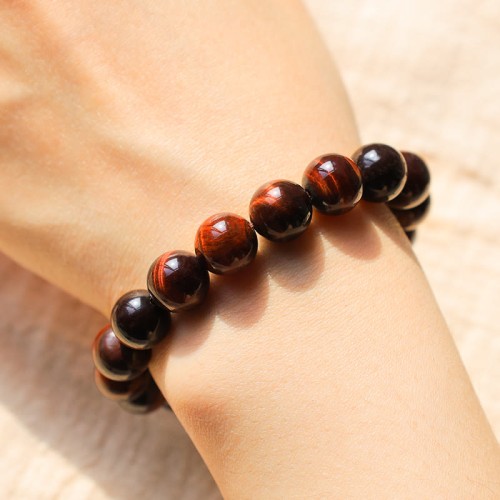 Natural Tiger Eye Healing Bead Bracelet Natural Tiger Eye Healing Bead Bracelet