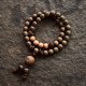 Tibetan Sandalwood Protection Charm Mala Bracelet Tibetan Sandalwood Protection Charm Mala Bracelet
