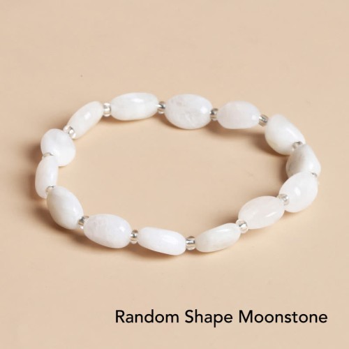 Irregular Shape Stone Crystal Meditation Balance Bracelet Irregular Shape Stone Crystal Meditation Balance Bracelet