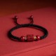 Cinnabar Om Mani Padme Hum Blessing Bracelet