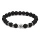 Lava Rock Tiger Eye Elephant Diffuser Peace Bracelet Lava Rock Tiger Eye Elephant Diffuser Peace Bracelet