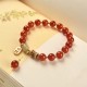 Natural Red Agate Jade Confidence Blessing Bracelet