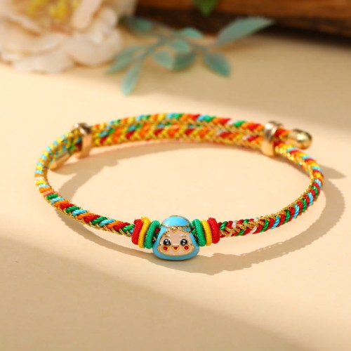 Colorful Rope Zongzi Pattern Luck Bracelet Colorful Rope Zongzi Pattern Luck Bracelet