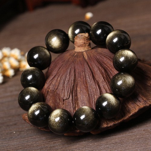Tibetan Obsidian Purification Bracelet