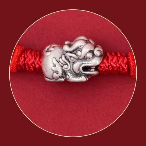 925 Silver PiXiu Fu Wealth Handmade Bracelet 925 Silver PiXiu Fu Wealth Handmade Bracelet