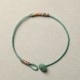Tibetan Green Aventurine Luck Protection Braided Bracelet