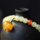 Hetian Jade Pumpkin Amber Red Agate Prosperity Bracelet Hetian Jade Pumpkin Amber Red Agate Prosperity Bracelet