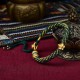 Tibetan Five God of Wealth Amulet Bracelet Tibetan Five God of Wealth Amulet Bracelet