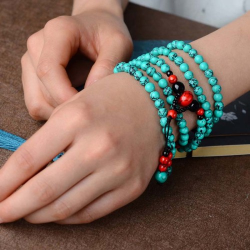 Jade Peace Gourd Prosperity Bracelet