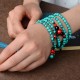 Jade Peace Gourd Prosperity Bracelet