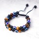 Evil Eye Hematite Tiger Eye Protection Bracelet