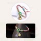 Colorful Rope Chalcedony Peace Harmony Bracelet