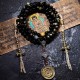 108 Mala Beads Gold Sheen Obsidian Wealth Bracelet 108 Mala Beads Gold Sheen Obsidian Wealth Bracelet