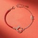 925 Silver Year of the Dragon Copper Koi Fish Luck Bracelet 925 Silver Year of the Dragon Copper Koi Fish Luck Bracelet