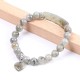 Quartz Heart Healing Beads Bracelet Quartz Heart Healing Beads Bracelet