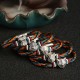 Sterling Silver Dragon Zodiac Protection Bracelet
