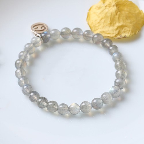 Zodiac Moonstone Charming Bracelet Zodiac Moonstone Charming Bracelet