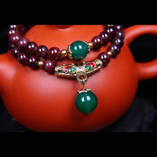 Natural Garnet Blessing Bracelet Natural Garnet Blessing Bracelet