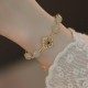 Hetian Jade Bead Luck Chain Bracelet Hetian Jade Bead Luck Chain Bracelet