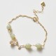 Gold Plated Hetian Jade Golden Rose Luck Bracelet Gold Plated Hetian Jade Golden Rose Luck Bracelet