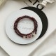 14K Gold Plated Garnet Strawberry Quartz Wrap Bracelet 14K Gold Plated Garnet Strawberry Quartz Wrap Bracelet