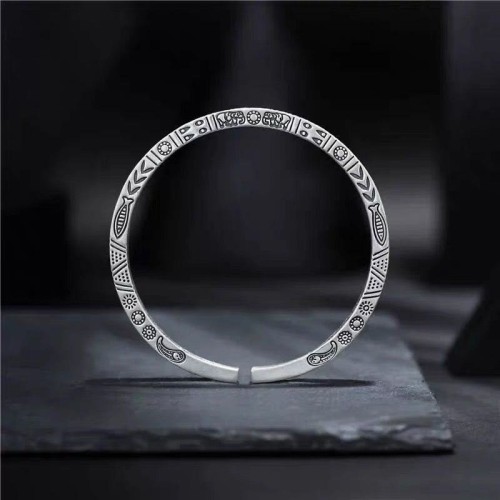 Koi Fish Elephant Sun Totem Luck Bangle