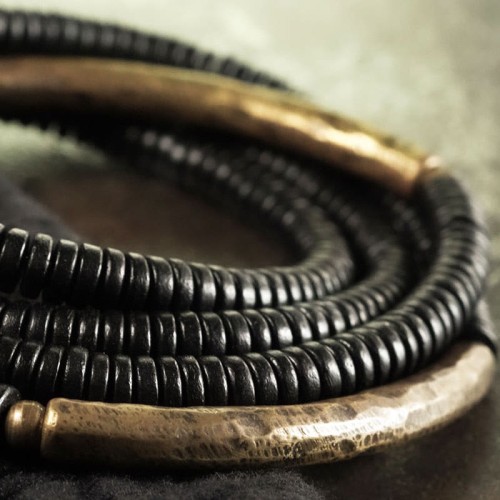 Ebony Copper Balance Multilayered Bracelet Ebony Copper Balance Multilayered Bracelet