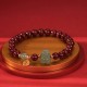 Dragon Year Cinnabar Hetian Jade Ruyi Bracelet Dragon Year Cinnabar Hetian Jade Ruyi Bracelet