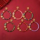 Tibetan Gourd Fortune Happiness Lion Wealth Bracelet
