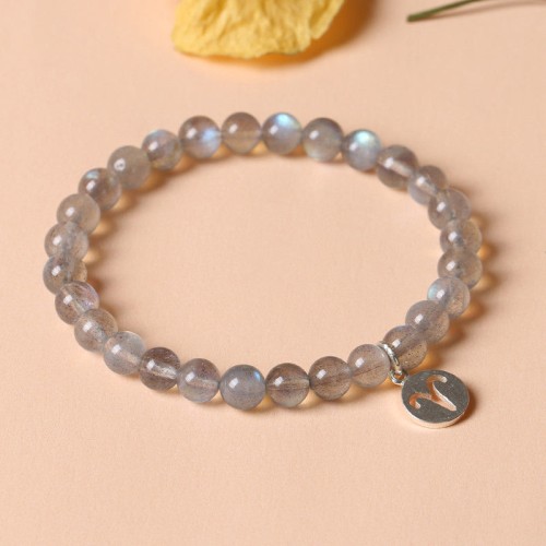 Zodiac Moonstone Charming Bracelet Zodiac Moonstone Charming Bracelet