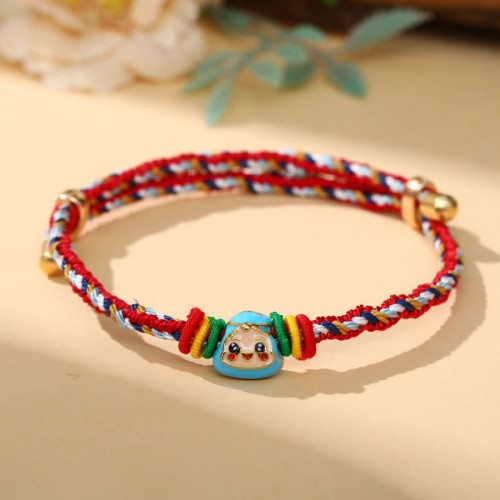 Colorful Rope Zongzi Pattern Luck Bracelet Colorful Rope Zongzi Pattern Luck Bracelet