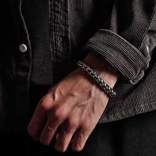 Retro Dragon Scale Pattern Strength Bracelet Retro Dragon Scale Pattern Strength Bracelet