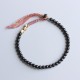 Tibetan Black Onyx Tassel Bracelet Tibetan Black Onyx Tassel Bracelet