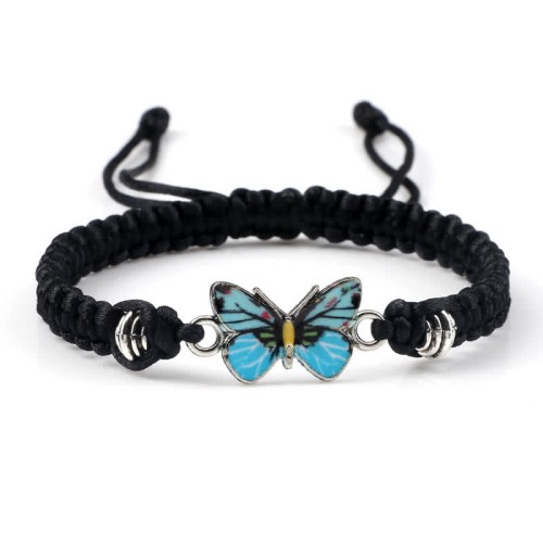Butterfly Freedom Love Charm Bracelet
