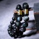 Rainbow Obsidian Positive Transformation Bracelet