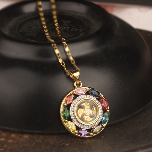 Colorful Zircon Copper Wealth Luck Bracelet Colorful Zircon Copper Wealth Luck Bracelet