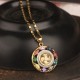 Colorful Zircon Copper Wealth Luck Bracelet Colorful Zircon Copper Wealth Luck Bracelet