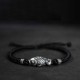 Silver Luck Koi Fish String Bracelet Silver Luck Koi Fish String Bracelet