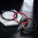 Vintage Leather Rope Luck Braid Bracelet Vintage Leather Rope Luck Braid Bracelet