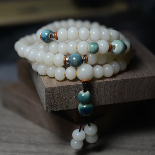 108 Mala Beads Bodhi Seed Evil Spirits Bracelet 108 Mala Beads Bodhi Seed Evil Spirits Bracelet