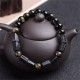 Gold Sheen Obsidian Black Tourmaline Wealth Bracelet Gold Sheen Obsidian Black Tourmaline Wealth Bracelet
