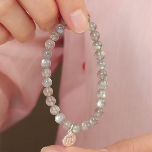 Zodiac Moonstone Charming Bracelet Zodiac Moonstone Charming Bracelet