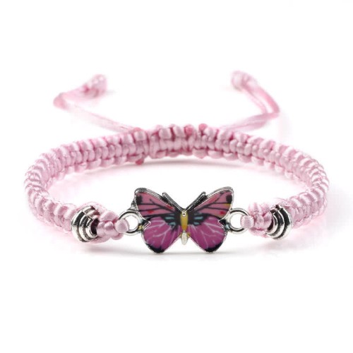 Butterfly Freedom Love Charm Bracelet