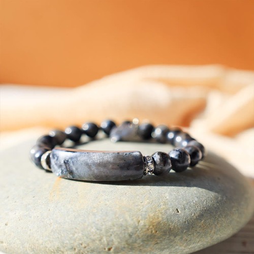 Quartz Heart Healing Beads Bracelet Quartz Heart Healing Beads Bracelet